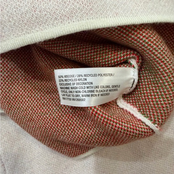 NWT Set Kate Spade X Target Strawberry Sweater Knit Hoodie & Shorts Set Size L - Picture 10 of 10